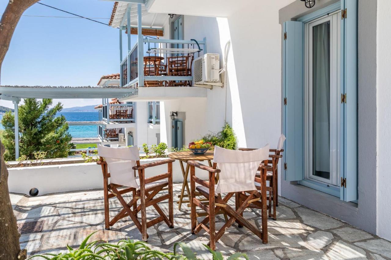 Milia Beach Apartments Paralia Milia Exterior photo